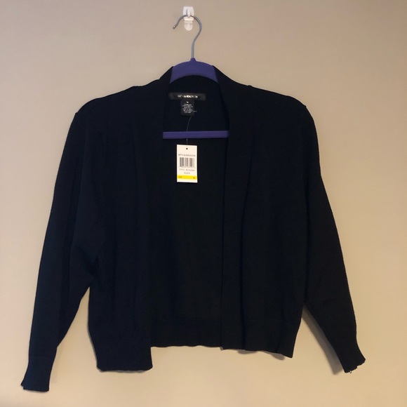 89th & Madison Black Cardigan - Picture 1 of 6